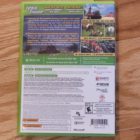 XBox360 Farming Simulator - Picture 4 of 4